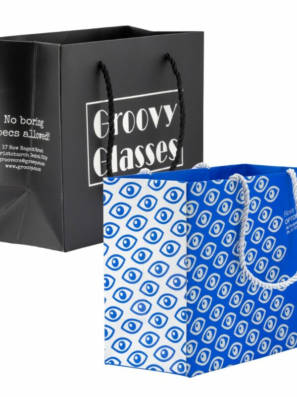 Custom Branded Retail Bag 1, 24 x 18 x 10cm