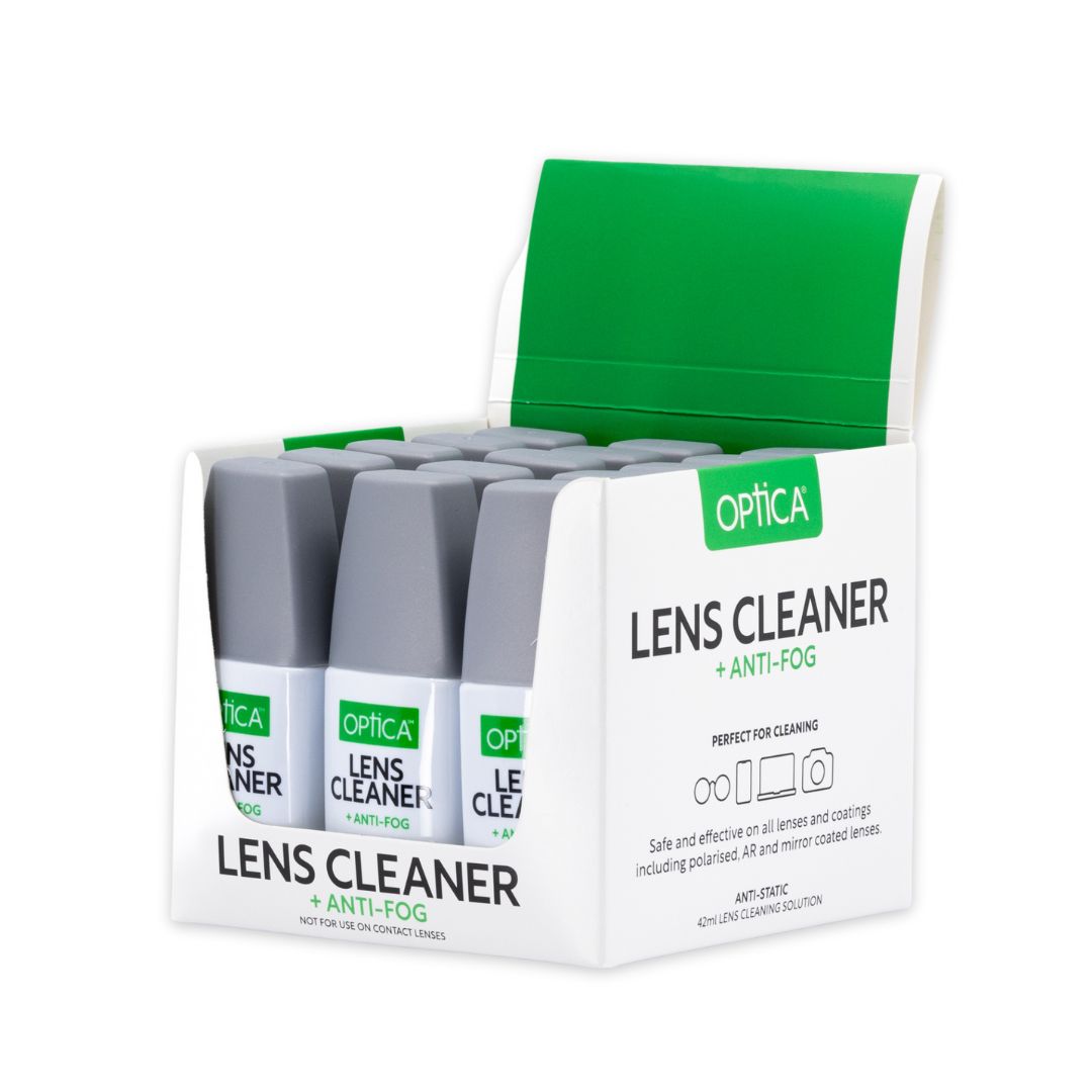 42ml Optica Lens Cleaning Solution (15pc Counter Stand) - Image 2