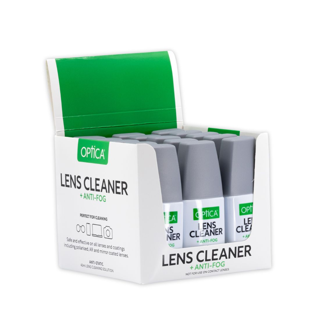 42ml Optica Lens Cleaning Solution (15pc Counter Stand) - Image 3