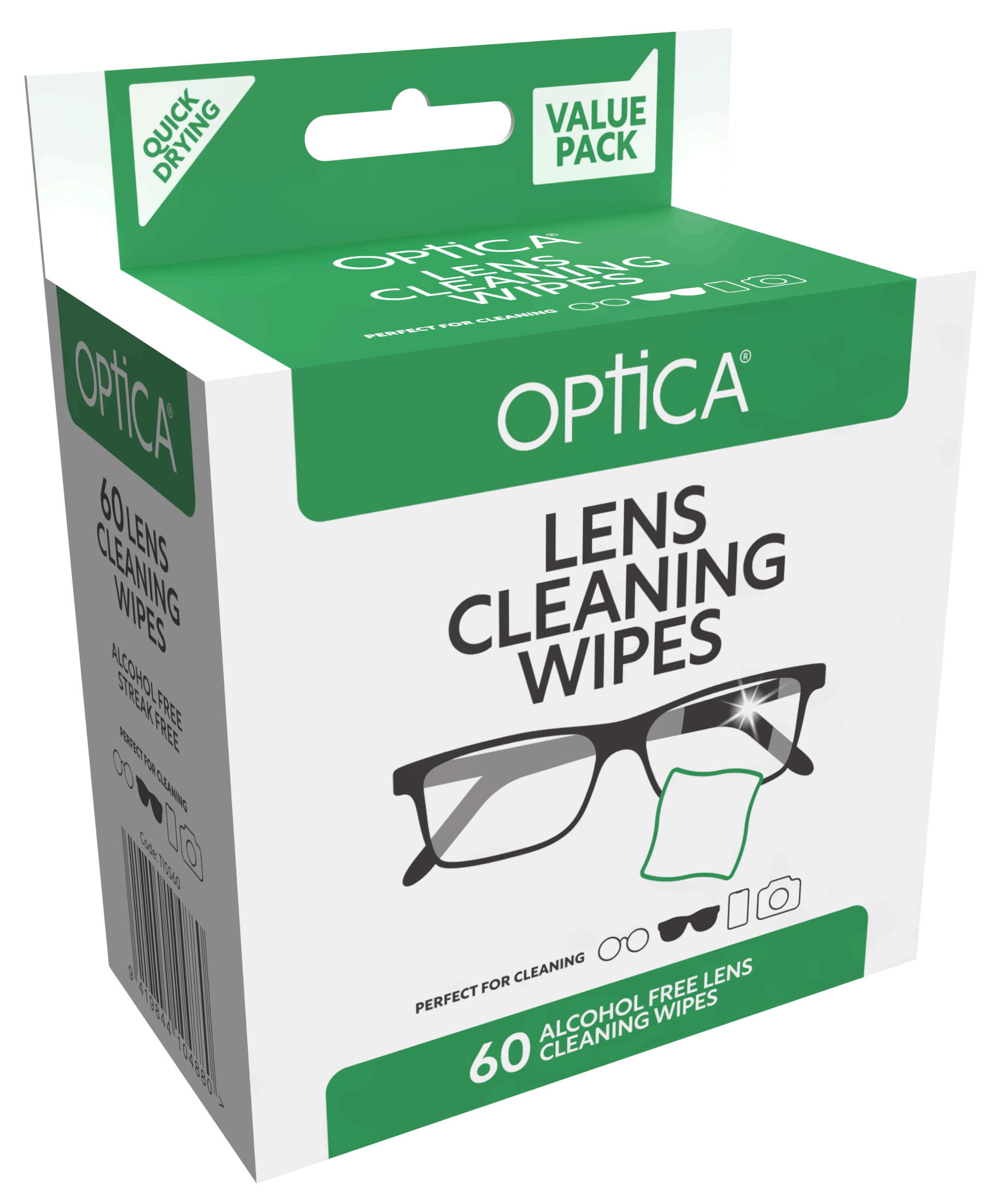 Optica Lens Cleaning Tissue (60pc pack) - 10pc Pack
