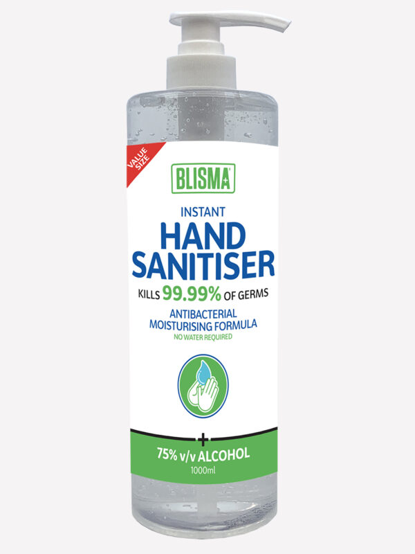 BLISMA - Antibacterial Hand Sanitiser - 1 Litre