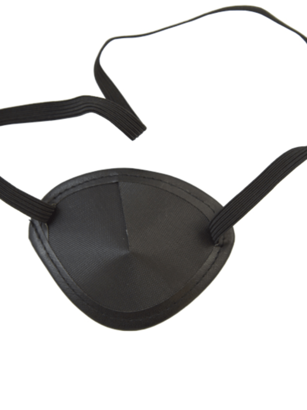 Regular Black Eye Patch With Elastic Retainer