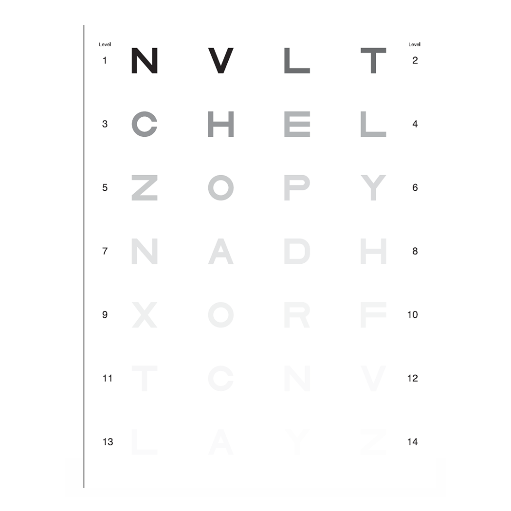 Hamilton Veale Contrast Sensitivity Test - Image 2