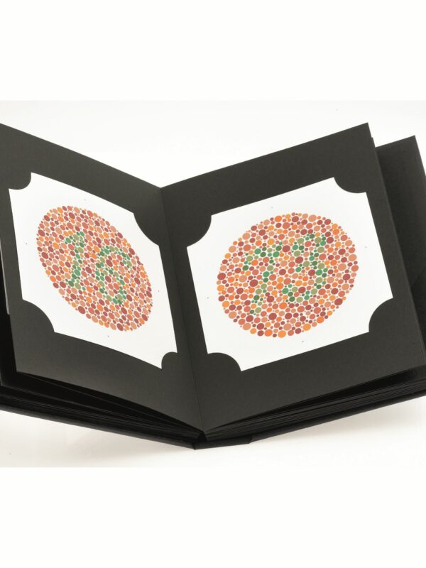 Ishihara 24 plate colour test book