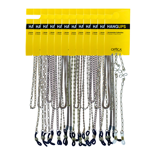 Metal Gold Chains - 12 Pack - Assorted