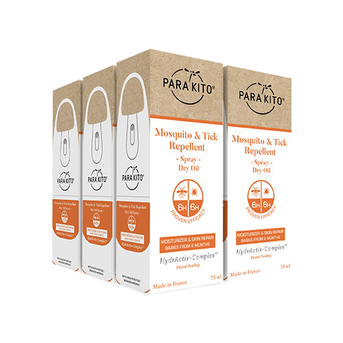 PARA'KITO Mosquito Repellent Spray - 6 Hour Moisturizing Repellent (NZ Only)