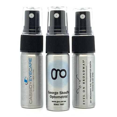 18ml Lens Cleaning Solution - Aluminum Bottle (Branded)