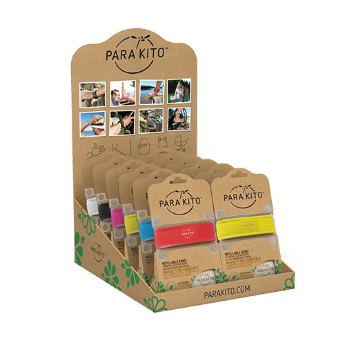 PARA'KITO Colour Wristbands (12pc Counter Stand)