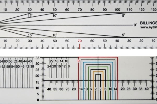 Billings Optical PD Rule with User Guide