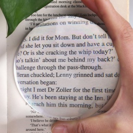 Dome Magnifier - Hand Polished 4x Magnification - 95mm