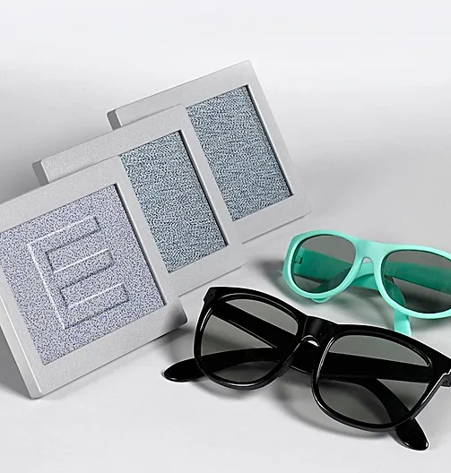 Random Dot "E" Stereo Depth Perception Test