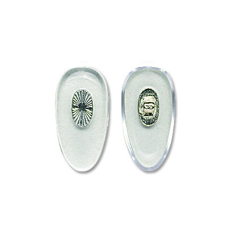 Biomedical PVC Screw-in Nose Pads - Symmetrical