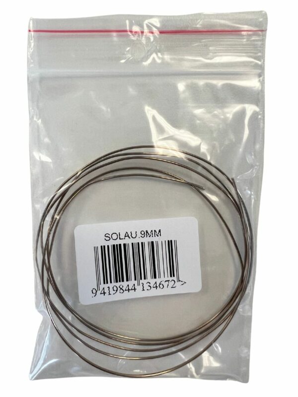 Solder - 603 Degrees, silver/gold, 0.90mm Diameter