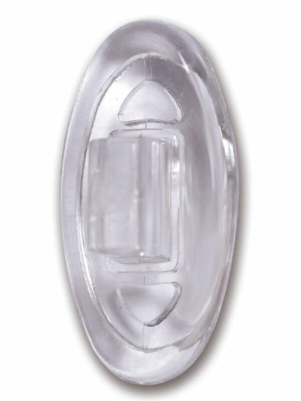 Silicone Push-on Nose Pads - Symmetrical Oval