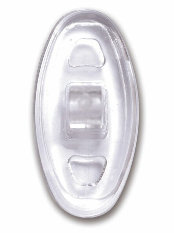 Silicone Screw-in Nose Pads - Symmetrical Oval