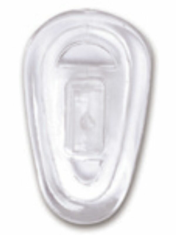 Silicone Push-on Nose Pads - Symmetrical Teardrop