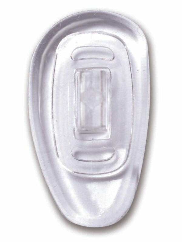 Silicone Push-on Nose Pads - D-Shaped