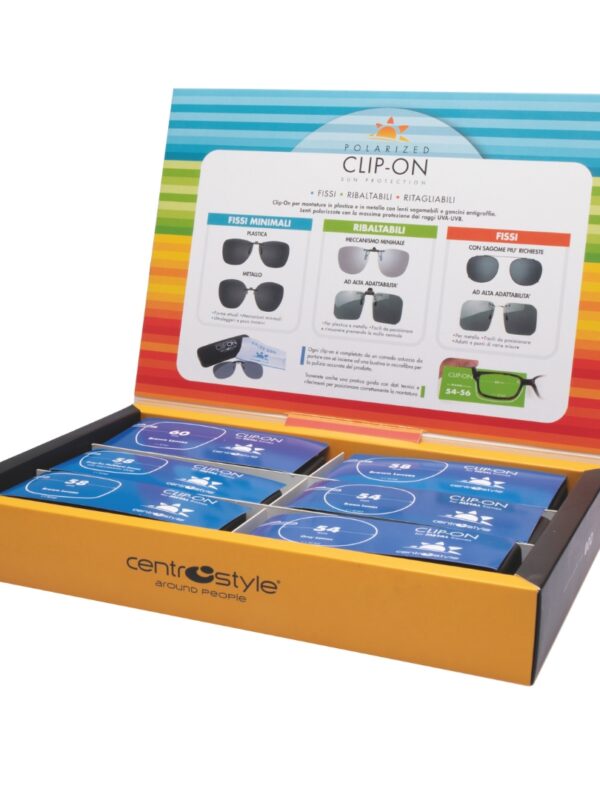 Clip-on Couvette Display Tray