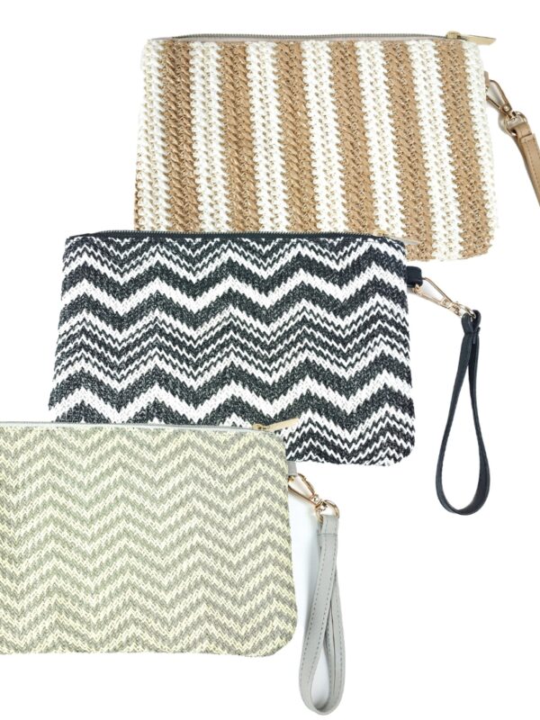 NEW! Clutch Style Soft Case/Contact Pouch Assorted 3pc Pack