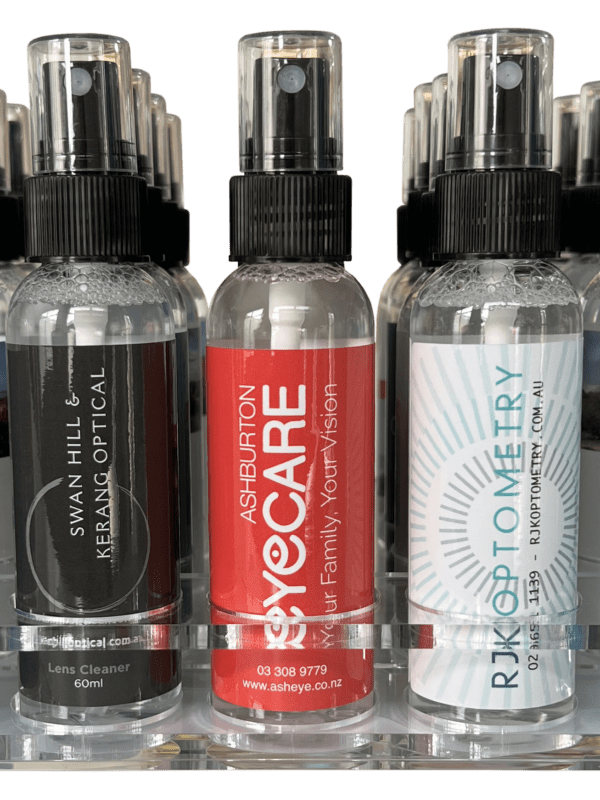 20pcs Acrylic Display Stand for 60ml Lens Cleaning Solution